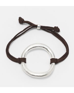 Pull&Bear Kordelarmband Mit Oval - Blau