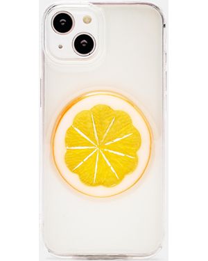 Pull&Bear Transparent Fruit Iphone Case - White