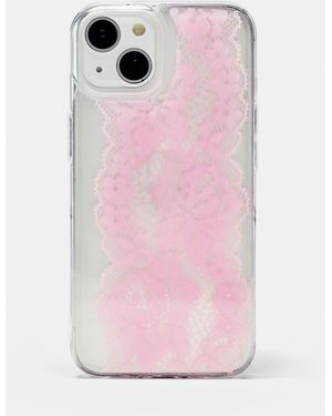 Pull&Bear Lace Iphone Case - Pink