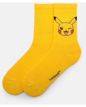 Pull&Bear Pokémon Pikachu Socks - Yellow