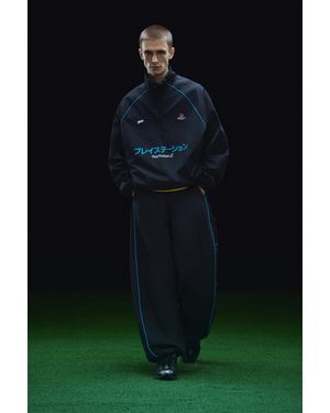 Pull&Bear Playstation X Stwd Joggers - Blue