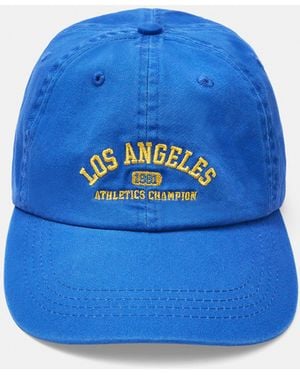 Pull&Bear Los Angeles Cap - Blue