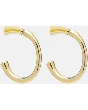 Pull&Bear Hoop Earrings - Metallic