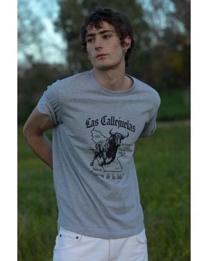 Pull&Bear T-Shirt Camarón Las Callejuelas - Grün