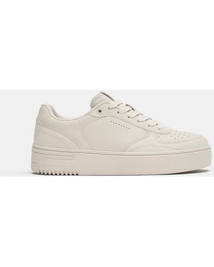 Pull&Bear Chunky Trainers - White