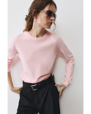 Pull&Bear Soft Knit Jumper - Pink