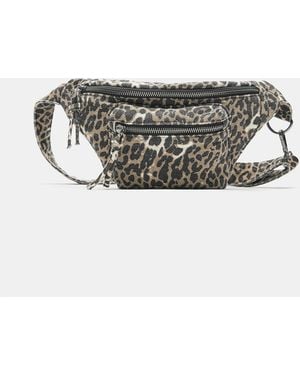 Pull&Bear Print Belt Bag - White