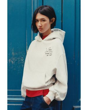 Pull&Bear Thomas Lélu Hoodie - Blue