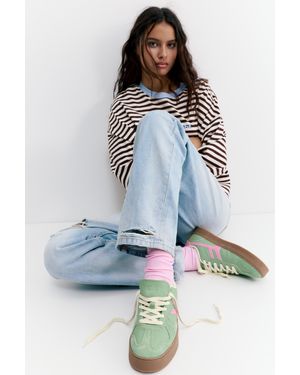 Pull&Bear Chunky Trainers - White