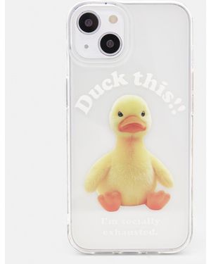 Pull&Bear Duck Iphone Case - White