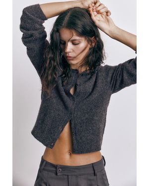 Pull&Bear Knopf-Cardigan - Mehrfarbig