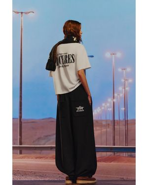Pull&Bear Placeres Madrid Stwd By Pleasures T-Shirt - Blue
