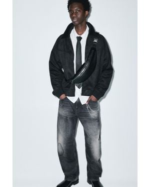 Pull&Bear Xl Belt Bag - Black