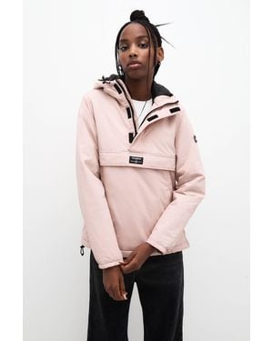 Pull&Bear Jacket With Pouch Pocket - Pink