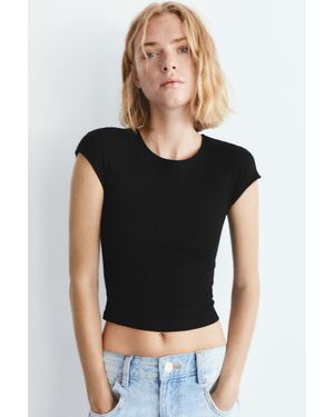 Pull&Bear Fitted Short Sleeve T-Shirt - Multicolour