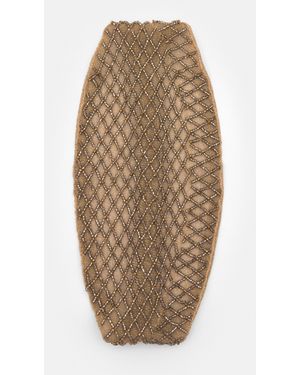 Pull&Bear Beaded Headband - White