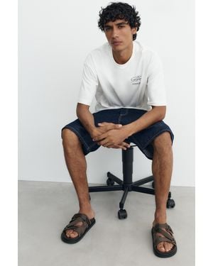 Pull&Bear Technical Sandals - White