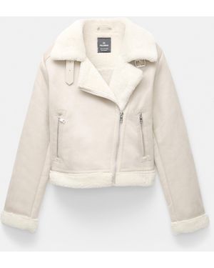 Pull&Bear Short Reversible Jacket - Black