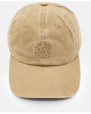 Pull&Bear Cap Mit Golden Days Stickerei - Natur