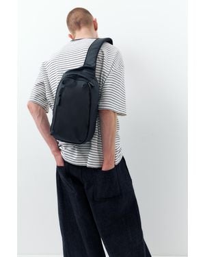 Pull&Bear Gürteltasche Mit Gummiertem Finish Xl - Schwarz