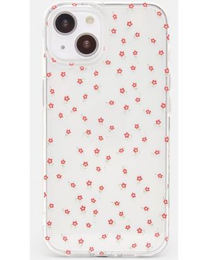 Pull&Bear Floral Iphone Case - White
