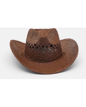 Pull&Bear Cowboy Hat - Brown