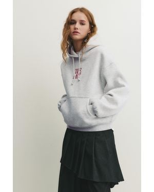 Pull&Bear The Met Hoodie - Black