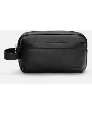 Pull&Bear Toiletry Bag With Handle - Black