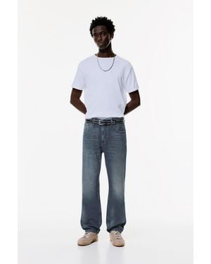 Pull&Bear Straight-Leg Vintage Jeans - Blue