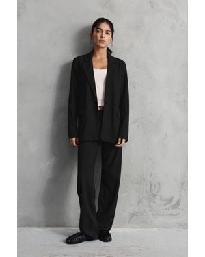 Pull&Bear Basic Blazer - Black