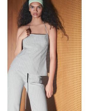 Pull&Bear Halter Top - Grey