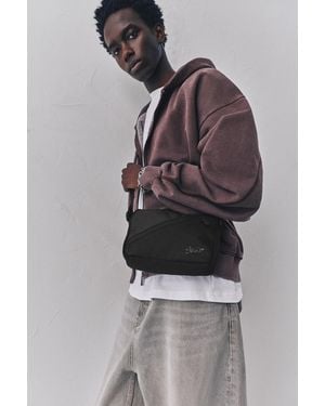 Pull&Bear Stwd Crossbody Bag - Black