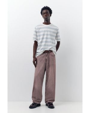Pull&Bear Relaxed Fit Baggy Jeans - Multicolour