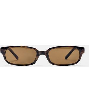 Pull&Bear Rectangular Sunglasses - White