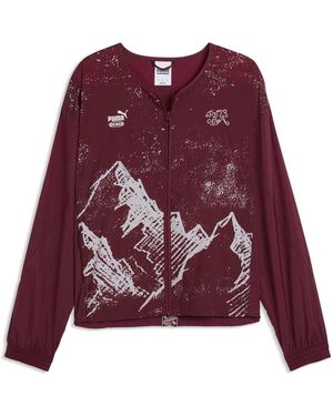PUMA X Switzerland X Salehe Bembury King Track Jacket - Purple