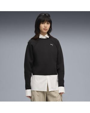 PUMA Evostripe Crew Neck Sweatshirt - Black