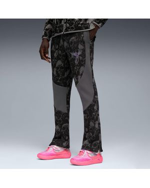 PUMA World Tour-Nament Dime Trousers Dusky/Aop - Black