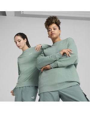PUMA ESS Small No. 1 Logo Relaxed Sweatshirt mit Rundhalsausschnitt - Grün