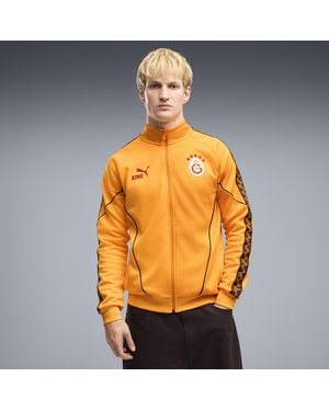 PUMA Galatasaray .K. King Full-Zip Anthem Jacke Herren, Accessoires - Orange