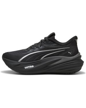 PUMA Magmax Nitro 2 Brightstride Road Running Shoes - Black