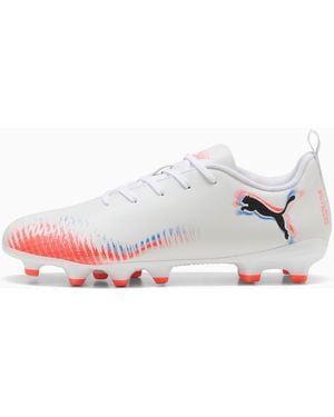 PUMA Future 8 Play Fg/Ag Football Boots Youth, /Glowing - White