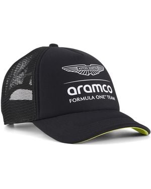 PUMA X Aston Martin Aramco F1Â Team Trucker Cap - Black