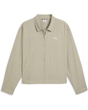 PUMA Wardrobe Essentials Utility Jacket - Grey