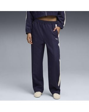 PUMA T7 Jacquard Track Pants - Blue