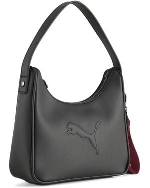 PUMA Bolso De Hombro Sense Mini 2 L, Accesoiros, Negro - Gris