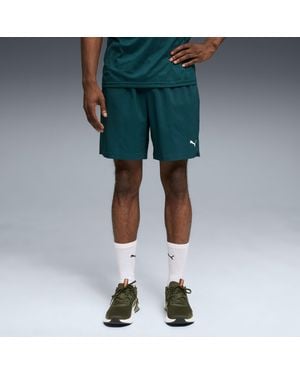 PUMA Tad Essentials 7" Woven Shorts - Green