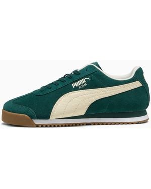 PUMA Roma Suede Trainers - Green