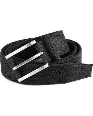 PUMA Cinturón De Golf Elástico Weave, Accesoiros, Negro