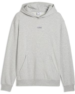 PUMA Sudadera Con Capucha Essentials Elevated Para Hombre, Ropa, Gris