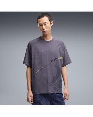 PUMA Clrt 2G Relaxed Graphic T-Shirt - Gray